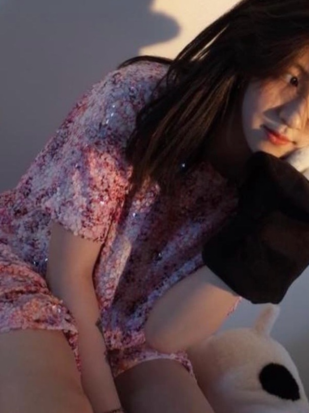 Goen.J Multicolor Sequin Swingy Shift Dress - Picture 10 of 13